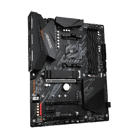 PLACA de BAZA Gigabyte "B550 AORUS ELITE V2", skt AM4, ATX, AMD B550, 4 x DDR4, max. 128 GB, 4 x SATA, 2 x M.2, 7.1, "B550 AORUS