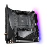 PLACA de BAZA Gigabyte "B550 I AORUS PRO AX", skt AM4, mini ITX, AMD B550, 2 x DDR4, max. 64 GB, 4 x SATA, 2 x M.2, 7.1, "B550 I