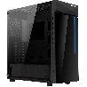 CARCASA GIGABYTE Middle Tower, ATX, "C200 GLASS", fara sursa, sticla securizata, fan x 1, USB 3.0 x 2, Jack 3.5 mm x 2, mesh pt.