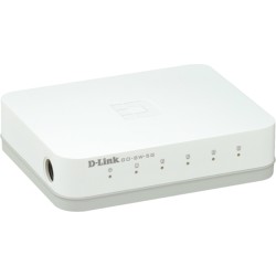 SWITCH D-LINK  5 porturi Gigabit, carcasa plastic, "GO-SW-5G" (timbru verde 2 lei)