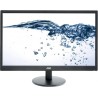 MONITOR AOC 23.6", home, office, TN, Full HD (1920 x 1080), Wide, 250 cd/mp, 5 ms, VGA, DVI, "E2470SWDA" (timbru verde 7 lei)
