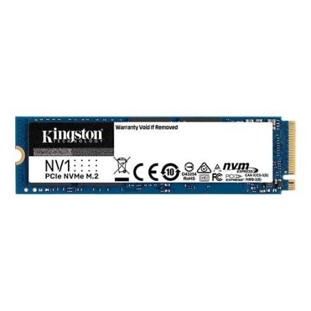 SSD KINGSTON NV1, 500GB, M.2, PCIe Gen3.0 x4, 3D TLC Nand, R/W: 2100/1700 MB/s, "SNVS/500G"