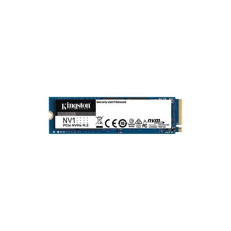 SSD KINGSTON NV1, 500GB, M.2, PCIe Gen3.0 x4, 3D TLC Nand, R/W: 2100/1700 MB/s, "SNVS/500G"