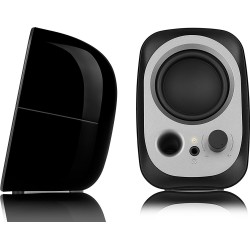 BOXE EDIFIER 2.0, RMS:   4W (2 x 2W), bass reflex port, USB power, black, "R12U"  (timbru verde 0.8 lei)