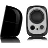 BOXE EDIFIER 2.0, RMS:   4W (2 x 2W), bass reflex port, USB power, black, "R12U"  (timbru verde 0.8 lei)