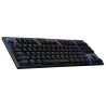LOGITECH G915 TKL Tenkeyless LIGHTSPEED Wireless RGB Mechanical Gaming Keyboard - CARBON - US INTL - 2.4GHZ/BT - INTNL - CLICKY 