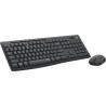 Kit TASTATURA si Mouse LOGITECH, "MK295", wireless, taste format standard (104-108 taste), mouse Graphite, 3/1 butoane, 104, "92