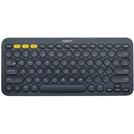 LOGITECH Bluetooth Keyboard K380 Multi-Device - INTNL - US International Layout - WHITE "920-009868" (timbru verde 0.8 lei)