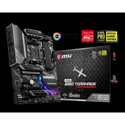 PLACA de BAZA MSI "MAG B550 TOMAHAWK", skt AM4, ATX, AMD B550, 4 x DDR4, max. 128 GB, 6 x SATA, 2 x M.2, 7.1, "MAG B550 TOMAHAWK
