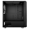CARCASA NJOY Middle Tower, ATX, "FORT", fara sursa, sticla securizata, fan x 2, USB 2.0 x 1, USB 3.0 x 2, Jack 3.5 mm x 2, mesh 