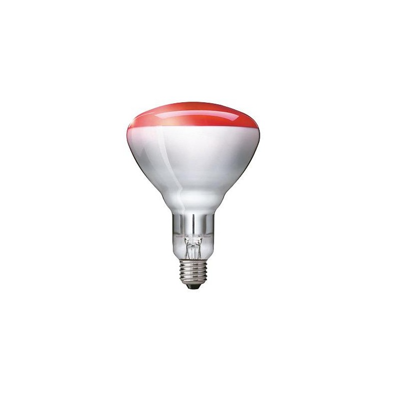 BEC IR Philips, soclu E27, putere 250W, forma clasic, lumina rosie, alimentare 230 - 250 V, "000008711500575210" (timbru verde 0