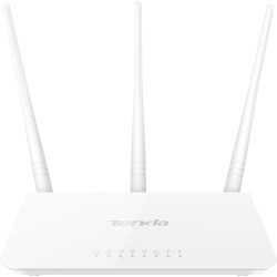ROUTER TENDA wireless  300Mbps, 3 porturi 10/100Mbps, 3 antene externe, "F3" 45505349 (include timbru verde 1 leu) - 474965