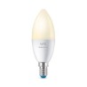 BEC smart LED Philips, soclu E14, putere 4.9W, forma lumanare, lumina alb calda, alimentare 220 - 240 V, "000008718699786212" (t