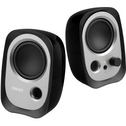 BOXE EDIFIER 2.0, RMS:   4W (2 x 2W), bass reflex port, USB power, black, "R12U"  (timbru verde 0.8 lei)