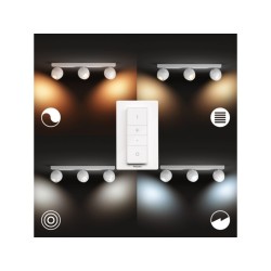 BARA CU 3XSPOT LED PHILIPS HUE BUCKRAM "000008718696175651" (timbru verde 2.00 lei)
