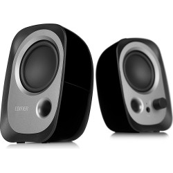 BOXE EDIFIER 2.0, RMS:   4W (2 x 2W), bass reflex port, USB power, black, "R12U"  (timbru verde 0.8 lei)