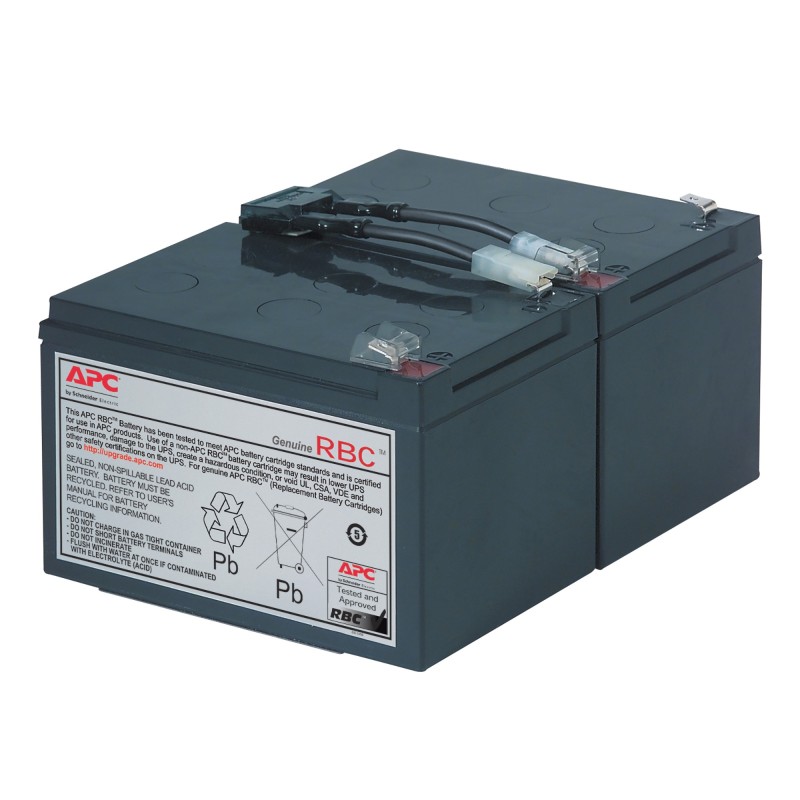 ACUMULATOR UPS APC pentru SUA1000I, SMT1000I "RBC6" (timbru verde 0.5 lei)