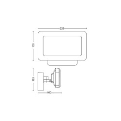 PROIECTOR EXTERIOR PHILIPS HUE WELCOME "000008718696170540" (timbru verde 2.00 lei)