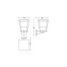 LAMPA DE PERETE PHLIPS HUE ECONIC EXT. "000008718696170571" (timbru verde 0.8 lei)