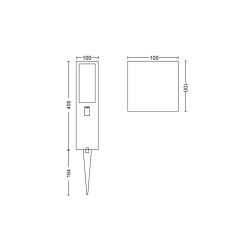 STALP LED  PHILIPS HUE IMPRESS "000008718696171745" (timbru verde 2.00 lei)