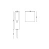 STALP LED  PHILIPS HUE IMPRESS "000008718696171745" (timbru verde 2.00 lei)