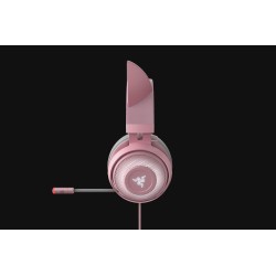CASTI+MIC RAZER KRAKEN KITTY ED QUARTZ "RZ04-02980200-R3M1" (timbru verde 0.8 lei)