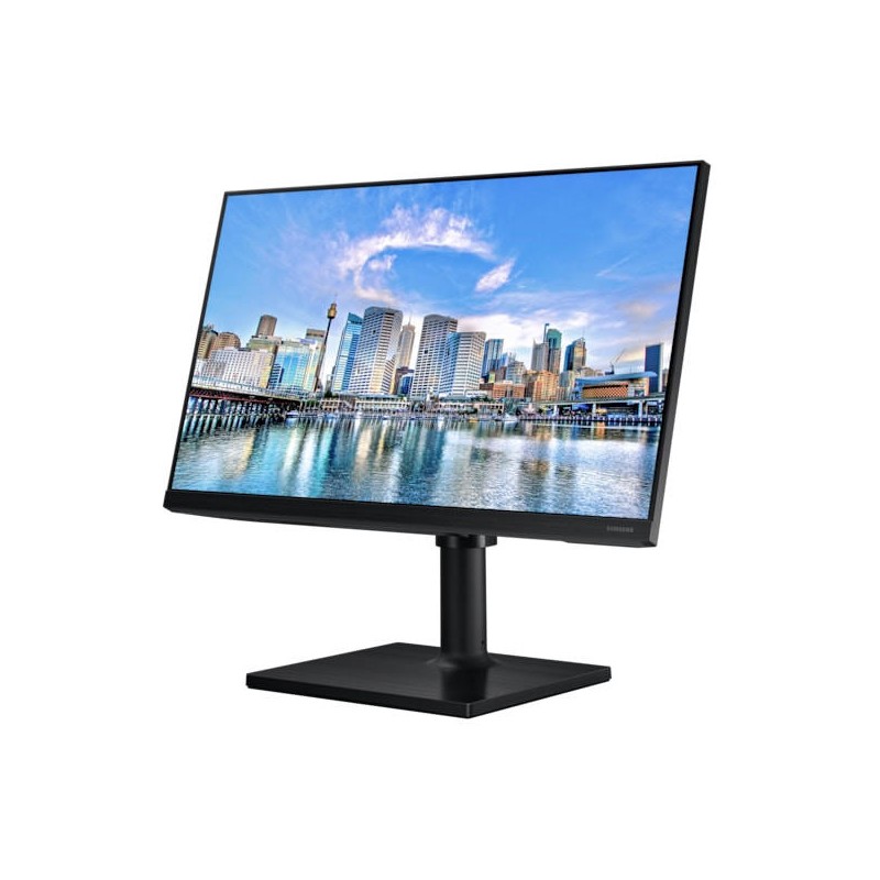 MONITOR Samsung 24 inch, home | office, IPS, Full HD (1920 x 1080), Wide, 250 cd/mp, 5 ms, HDMI | DisplayPort, "LF24T450FQRXEN" 