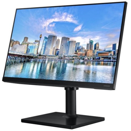 MONITOR Samsung 24 inch, home | office, IPS, Full HD (1920 x 1080), Wide, 250 cd/mp, 5 ms, HDMI | DisplayPort, "LF24T450FQRXEN" 