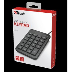Trust Xalas USB Numeric Keypad "TR-22221" (timbru verde 0.8 lei)