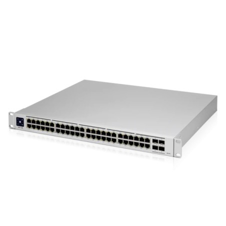 SWITCH. PoE Ubiquiti, port Gigabit x 48, SFP SFP+ x 4, managed, rackabil, carcasa metalica, "USW-PRO-48-POE-EU" (timbru verde 2 