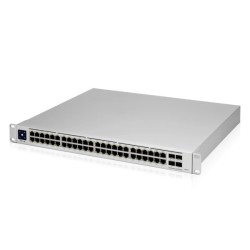 SWITCH. PoE Ubiquiti, port Gigabit x 48, SFP SFP+ x 4, managed, rackabil, carcasa metalica, "USW-PRO-48-POE-EU" (timbru verde 2 