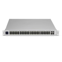 SWITCH. PoE Ubiquiti, port Gigabit x 48, SFP SFP+ x 4, managed, rackabil, carcasa metalica, "USW-PRO-48-POE-EU" (timbru verde 2 