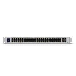 SWITCH. PoE Ubiquiti, port Gigabit x 48, SFP SFP+ x 4, managed, rackabil, carcasa metalica, "USW-PRO-48-POE-EU" (timbru verde 2 