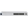 SWITCH Ubiquiti, Gigabit x 24, SFP x 1, managed, rackabil, carcasa metalica, "USW-24" (timbru verde 2 lei)