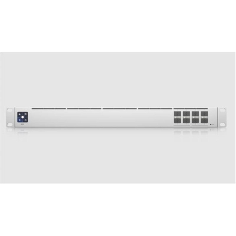 SWITCH Ubiquiti, SFP+ x 8, managed, rackabil, carcasa metalica, "USW-AGGREGATION" (timbru verde 2 lei)