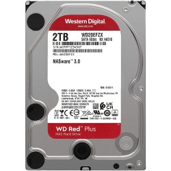 HDD WD 2TB, Red Plus, 5.400 rpm, buffer 128 MB, pt NAS, "WD20EFZX"