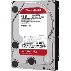 HDD WD 4TB, Red Plus, 5.400 rpm, buffer 128 MB, pt NAS, "WD40EFZX"