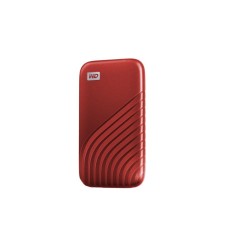 SSD. extern WD MY PASSPORT, 1TB, 2.5 inch, USB 3.2 Type-C, R/W: 1000MB/s, rosu, "WDBAGF0010BRD-WESN" (timbru verde 0.18 lei)