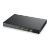 SWITCH ZyXel, Gigabit x 24, SFP x 2, managed, rackabil, carcasa metalica, "GS190024HPV2-EU010" (timbru verde 2 lei)