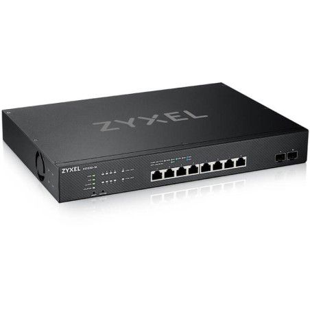 SWITCH ZyXel, Gigabit x 10, SFP+ x 2, managed, rackabil, carcasa metalica, "XS1930-10-ZZ0101F" (timbru verde 2 lei)