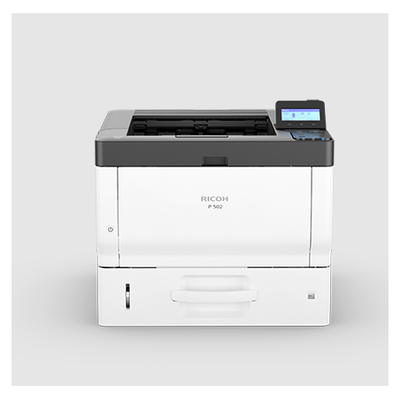 Imprimanta laser mono Ricoh P502, A4, Functii: Imprimanta, Viteza de Printare Monocrom: 43ppm, Viteza de printare color: , Conec
