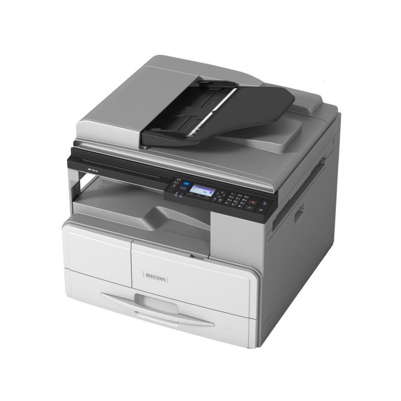 Multifunctional laser mono Ricoh MP2014AD, A3, Fara Toner, Functii: Impr.|Scan.|Cop., Viteza de Printare Monocrom: 20ppm, Conect