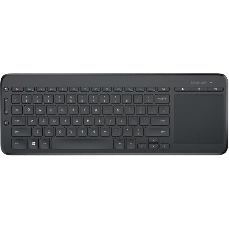 TASTATURI MICROSOFT, "All in one media", wireless, 83 taste format TKL (fara keypad), Wireless (2.4 GHz), negru, "N9Z-00022"  (t