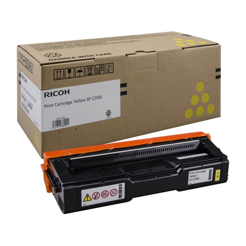 Toner Original Ricoh Yellow,407546, pentru SP C250|SP C260|SP C261, 1.6K, incl.TV 1.2 RON, "407546"