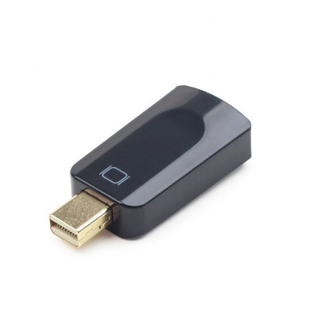 ADAPTOR video GEMBIRD, Mini-DisplayPort (T) la HDMI (M), rezolutie maxima Full HD (1920 x 1080) la 60Hz, black, "A-mDPM-HDMIF-01