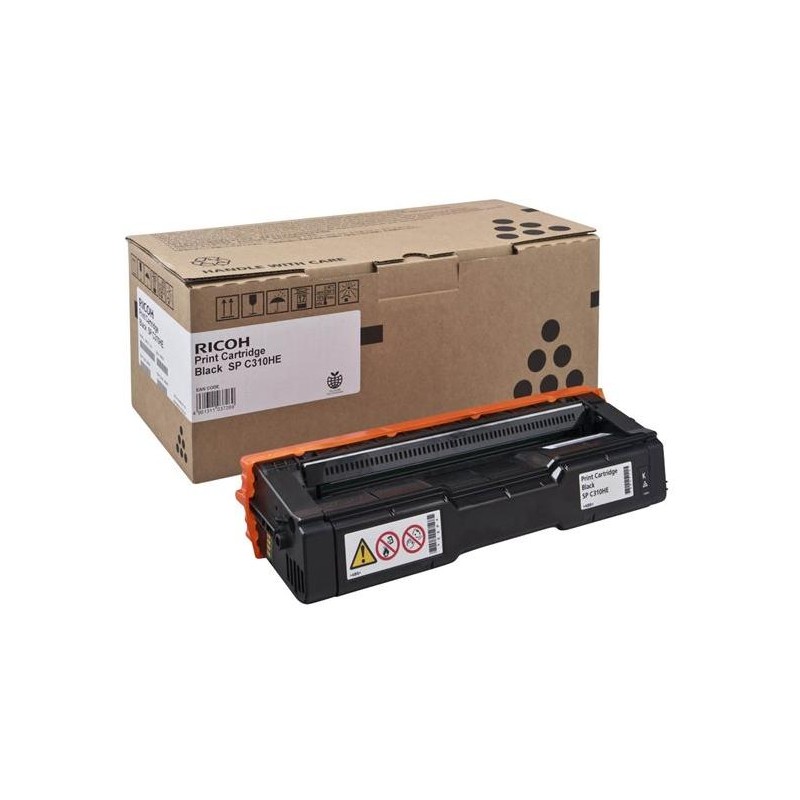 Toner Original Ricoh Black,407634, pentru SP C310|SP C231|SP C232|SP C311|SP C312|SP C320|SP C340|SP C242|SP C342, 6.6K, incl.TV