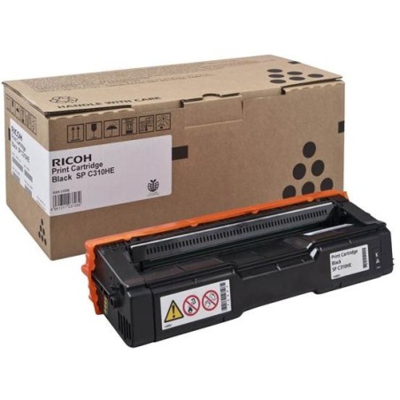 Toner Original Ricoh Black,407634, pentru SP C310|SP C231|SP C232|SP C311|SP C312|SP C320|SP C340|SP C242|SP C342, 6.6K, incl.TV