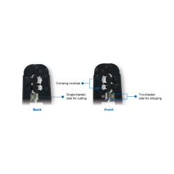 CLESTE sertizare mufe, LOGILINK, functii: sertizare mufe, taiere, RJ45RJ12/RJ11, albastru, "WZ0033"