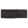 TASTATURA LOGITECH USB, black, "K120" OEM, "920-002479"  (timbru verde 0.8 lei)