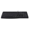 TASTATURA LOGITECH USB, black, "K120" OEM, "920-002479"  (timbru verde 0.8 lei)
